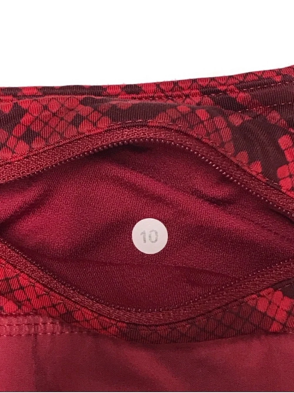 Lululemon Pace Rival Skirt II Size 10 Cranberry